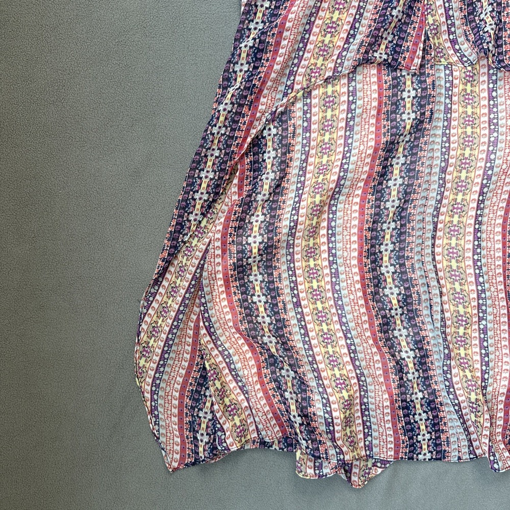 BCBG MAXAZRIA Dress Womens XS Spaghetti Criss Cross Strap Cocktail Mini Boho Y2K - Picture 12 of 16